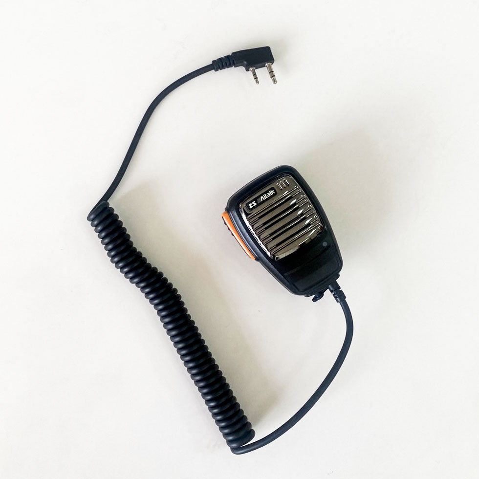 手握對講機麥克風MIC-銀色